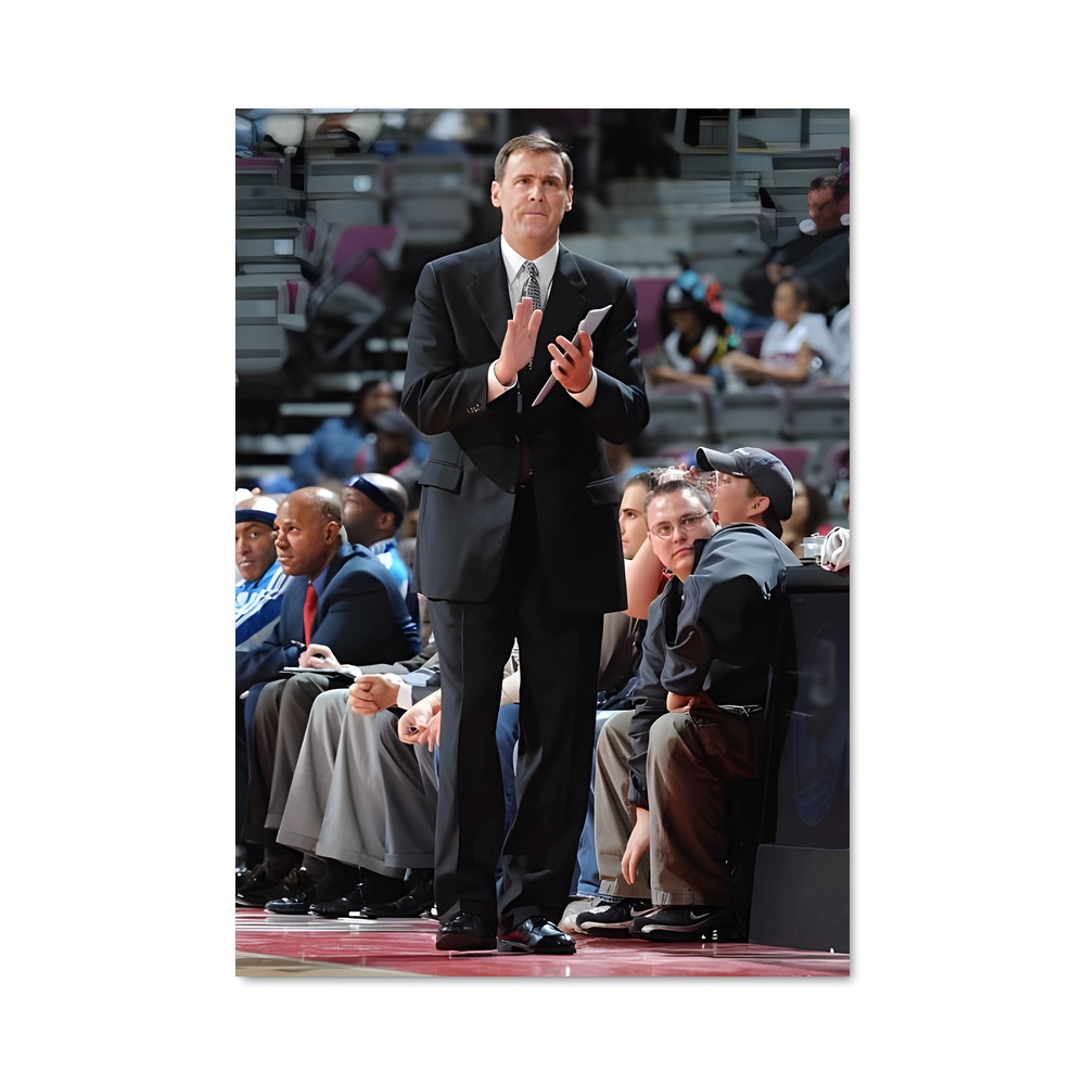 Poster Game Face Carlisle – affiche Basketball